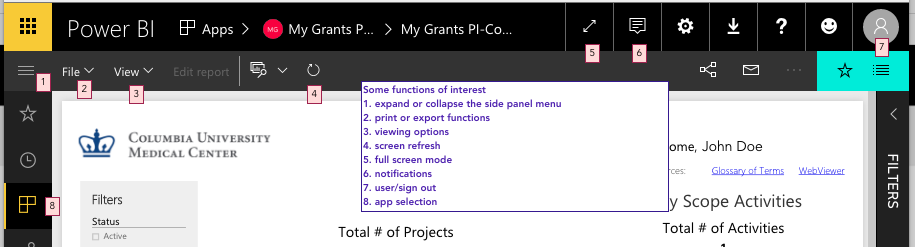 PowerBI Navigation