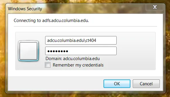domain login for Internet Explorer 11, Windows 7